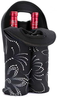 Insulated Double Bottle Wine Carrying Bag
