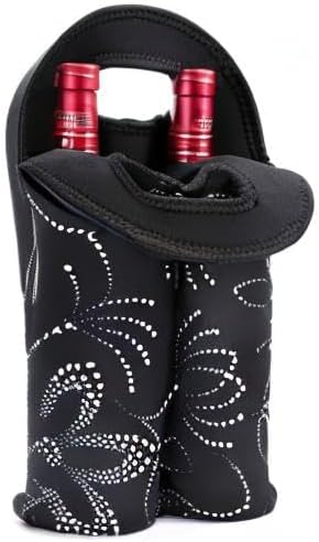 Insulated Double Bottle Wine Carrying Bag