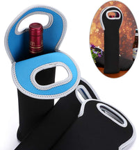 Insulated Double Bottle Wine Carrying Bag