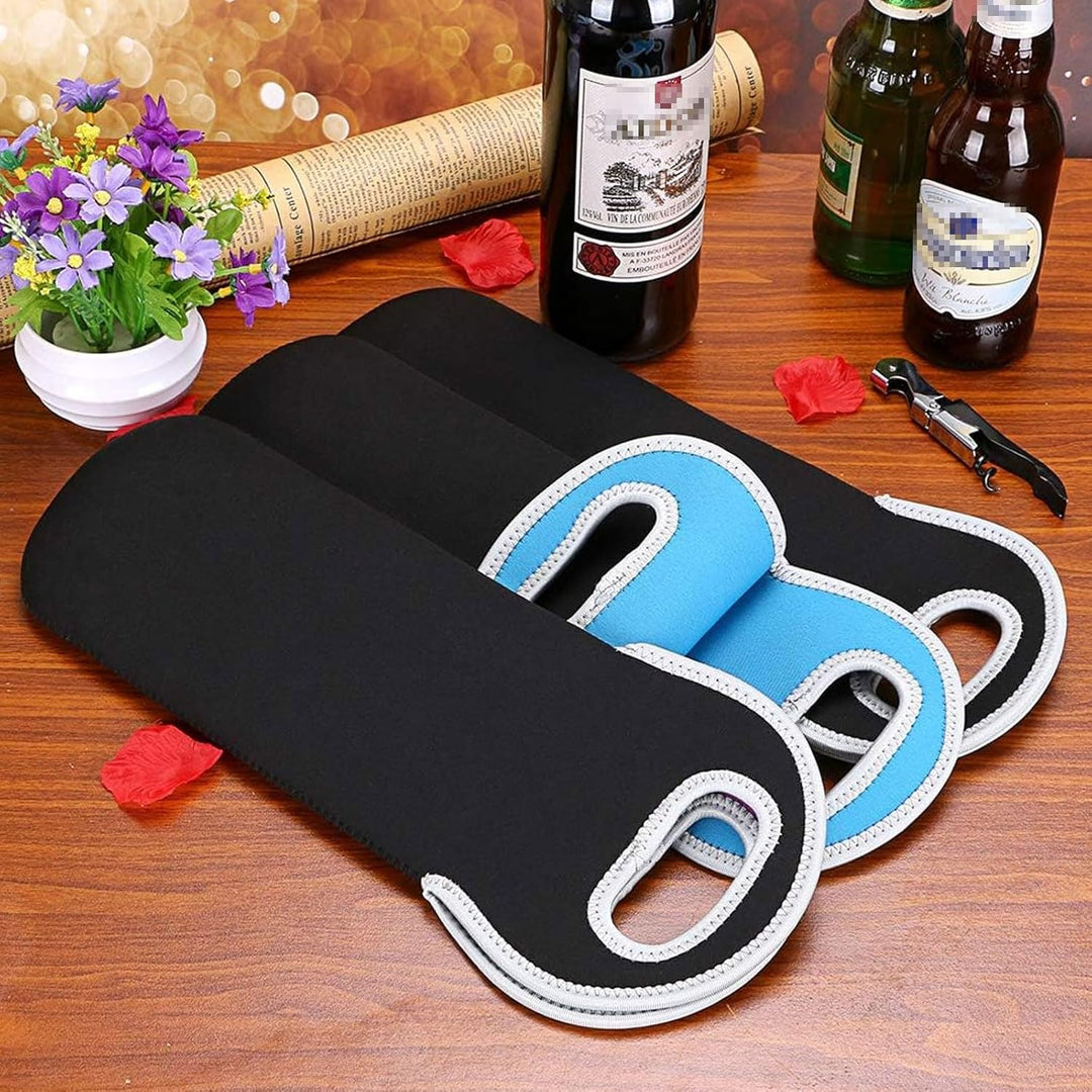 Insulated Double Bottle Wine Carrying Bag
