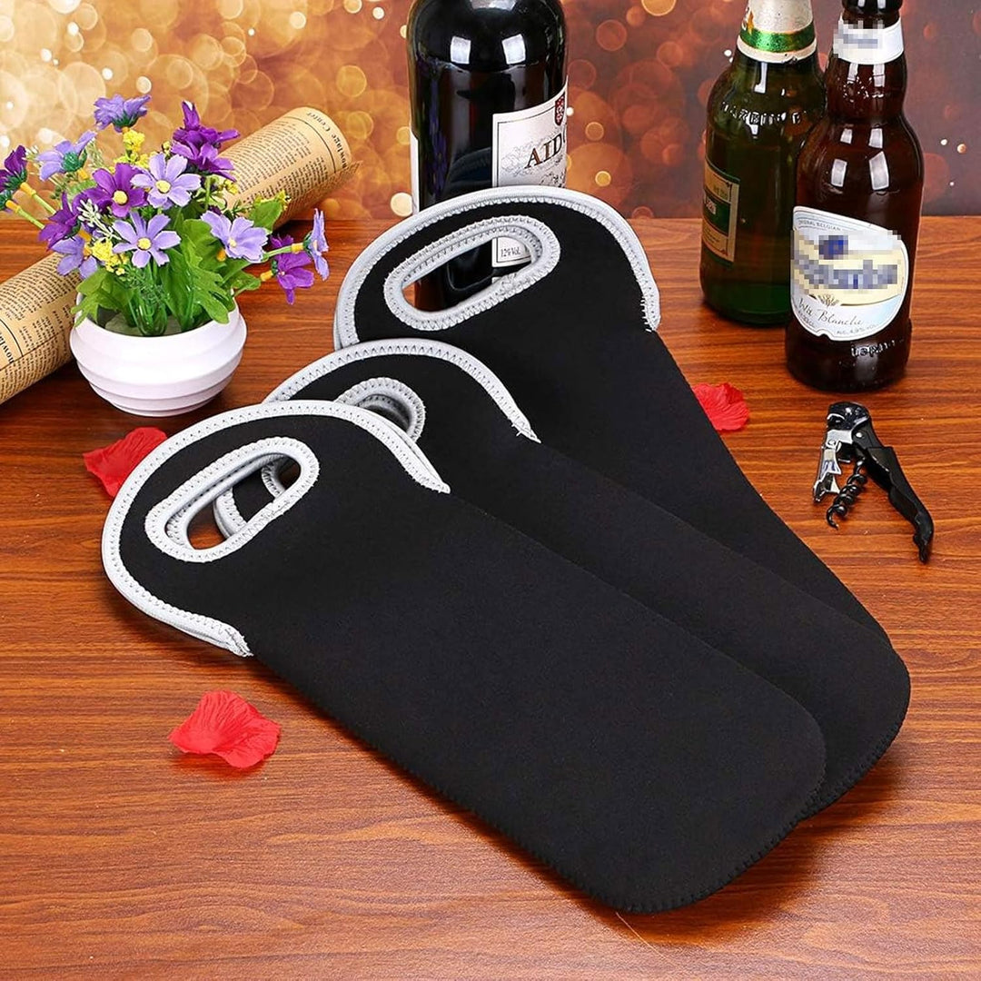 Insulated Double Bottle Wine Carrying Bag