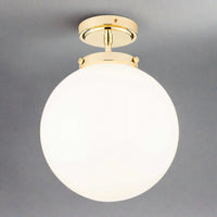 Luxurious Spherical Ceiling Light – LumiSphere
