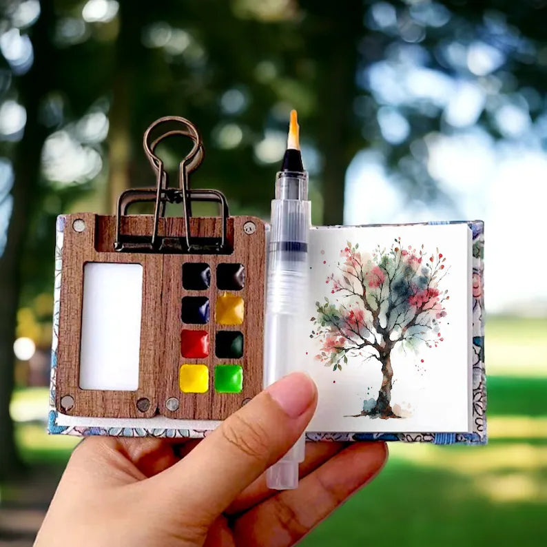 Kompakte Kreativität – überall und jederzeit – KunstZet Aquarellset