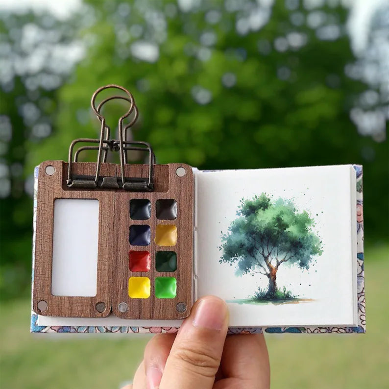 Kompakte Kreativität – überall und jederzeit – KunstZet Aquarellset