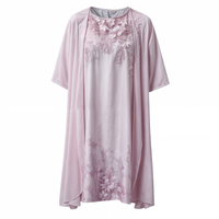 Stylish Floral A-Line Dress with Vest for Women – Miray