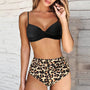 Trendiger High-Waist-Bikini mit bequemer Passform – Eula