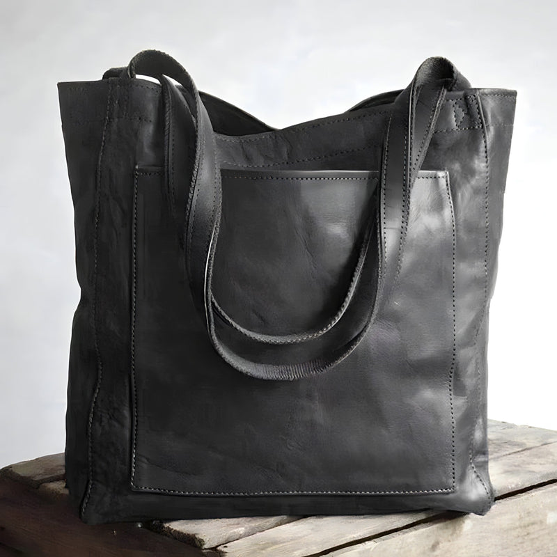 Stylish Leather Women's Handbag - Sophie
