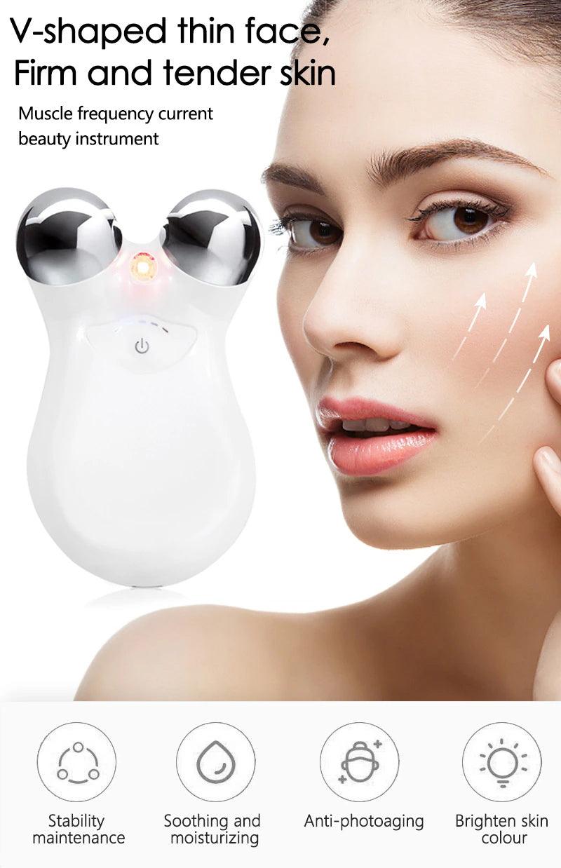 Masajeador facial de microcorriente – FirmGlow
