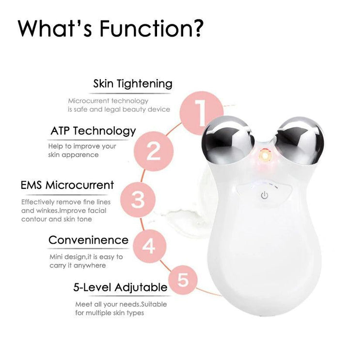 Masajeador facial de microcorriente – FirmGlow