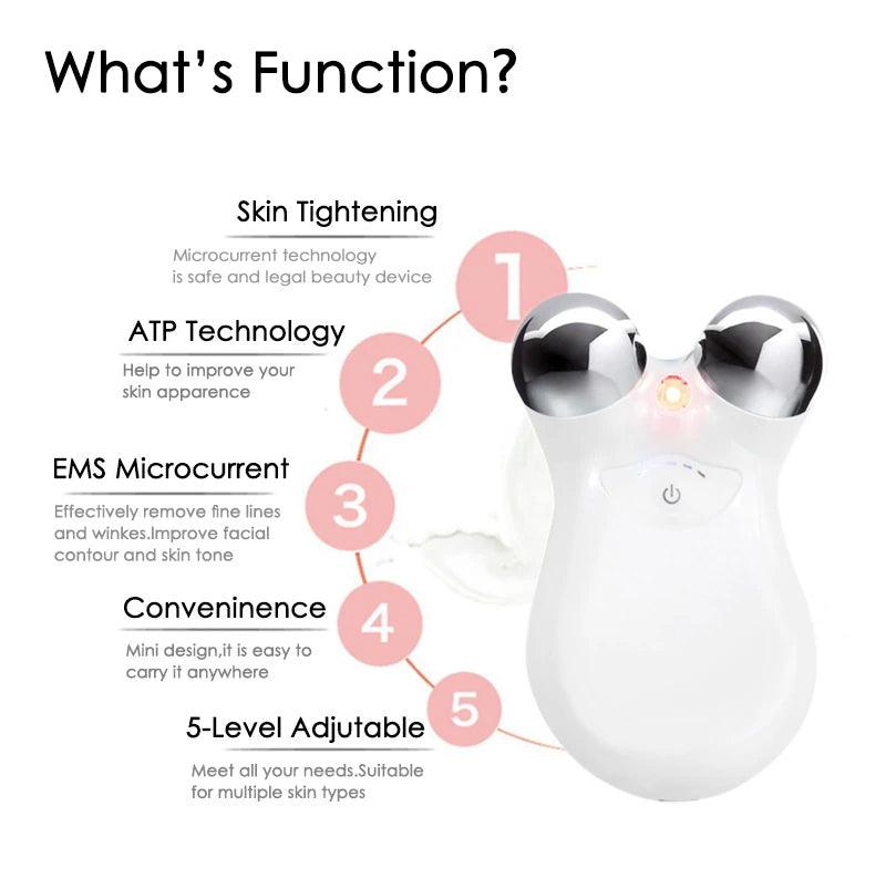 Masajeador facial de microcorriente – FirmGlow