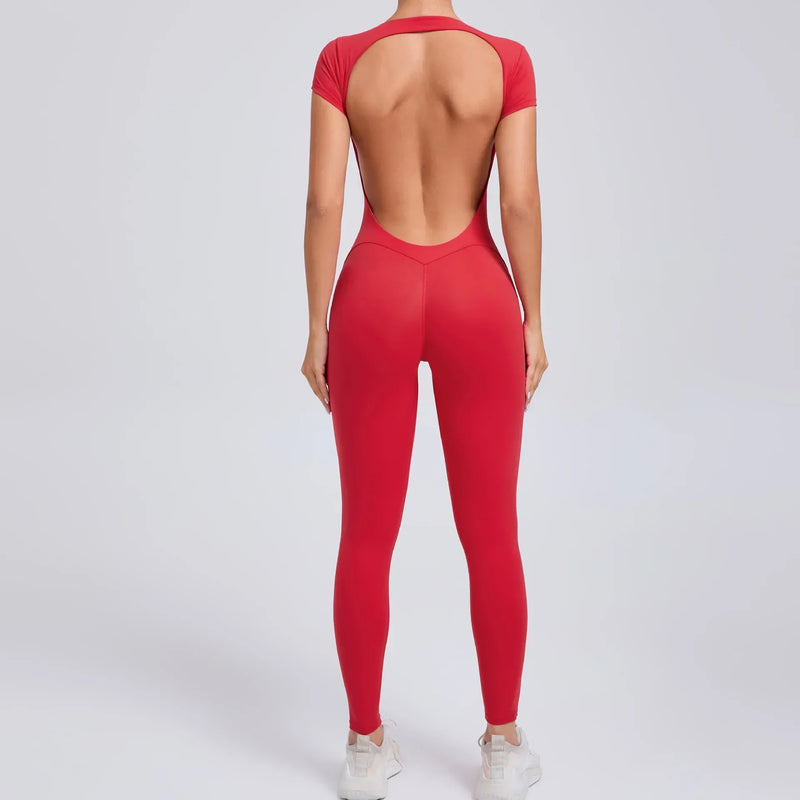 Yoga-Jumpsuit mit atmungsaktivem & flexiblem Design – Luna