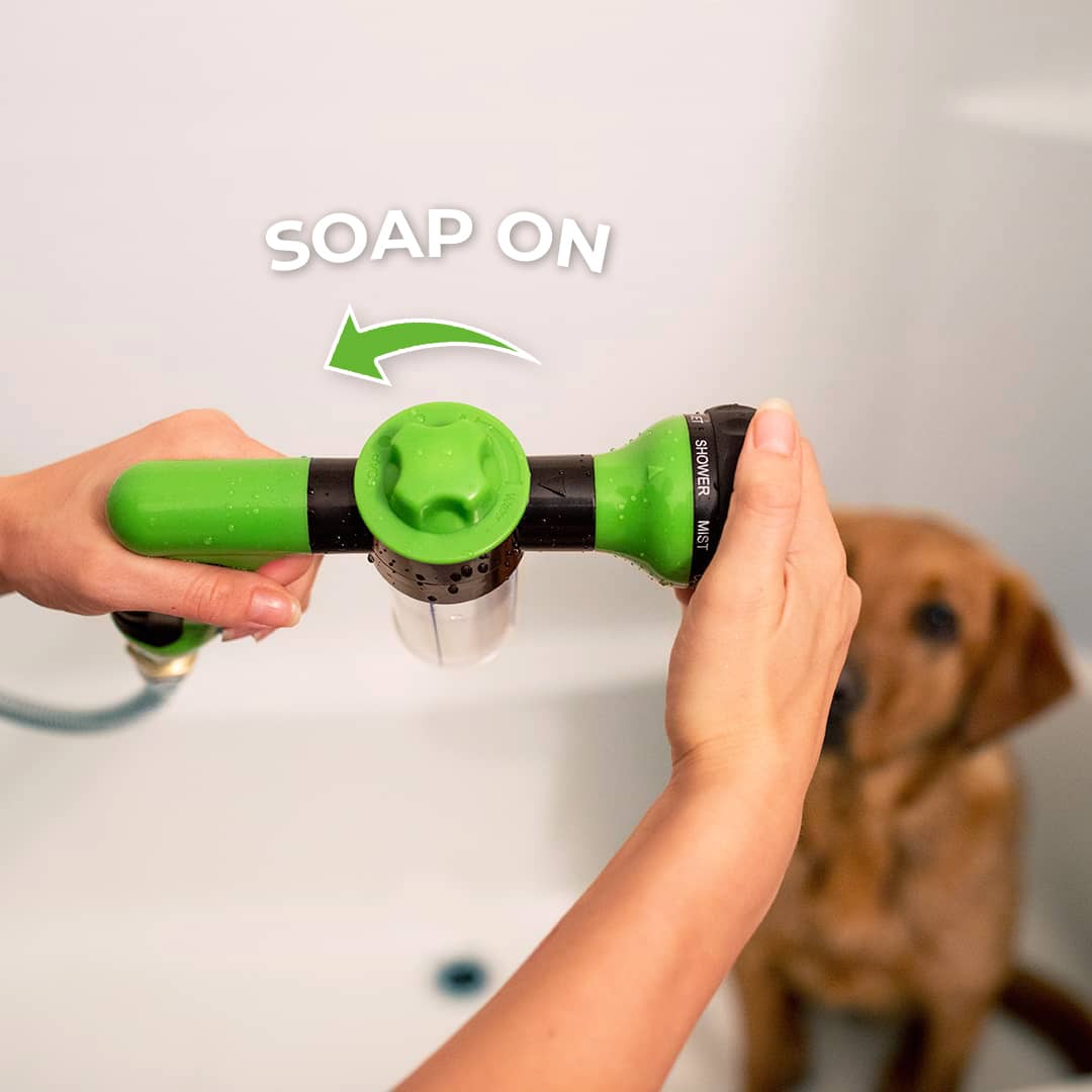 Dog shower spray - WashBuddy