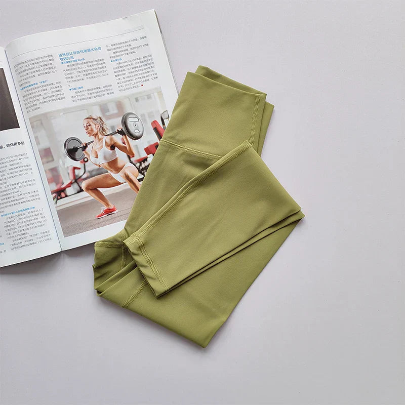 High-Waist Hip-Lift Yoga Leggings – Aria