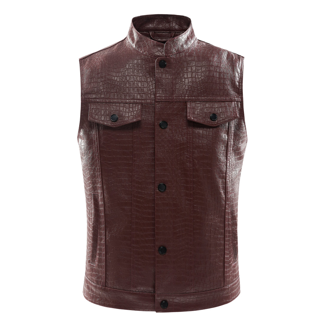 Leather Vest for Men – Viper