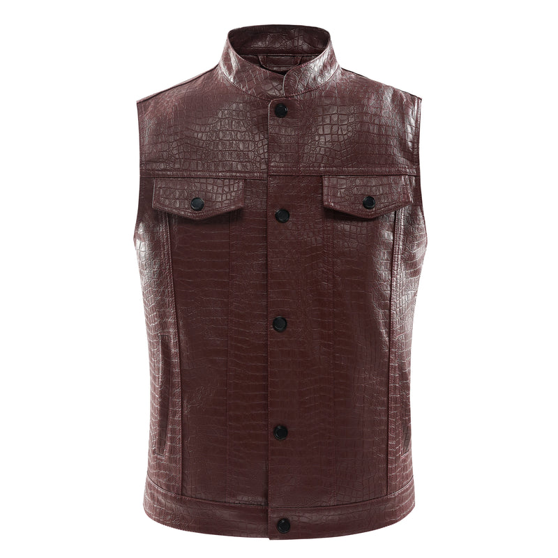 Leather Vest for Men – Viper