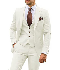 Conjunto de negocios elegante para hombre (chaqueta + pantalón) - Victor