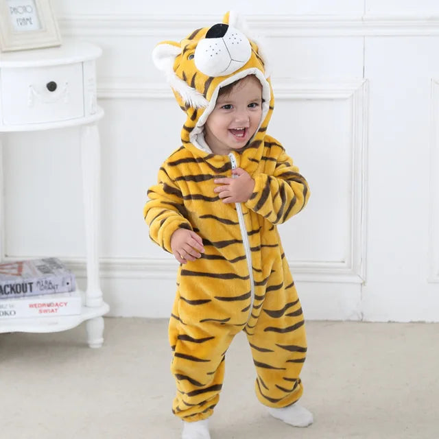 Søte dyre-baby-bodyer – SnugglePals