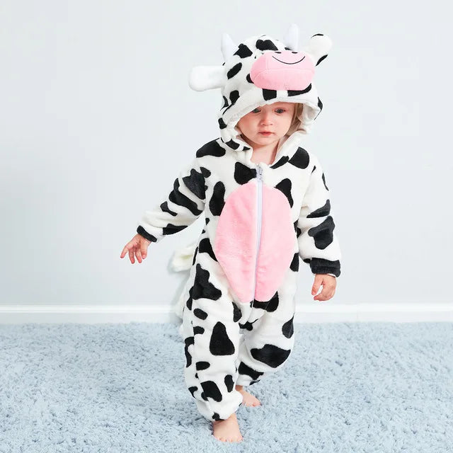 Søte dyre-baby-bodyer – SnugglePals