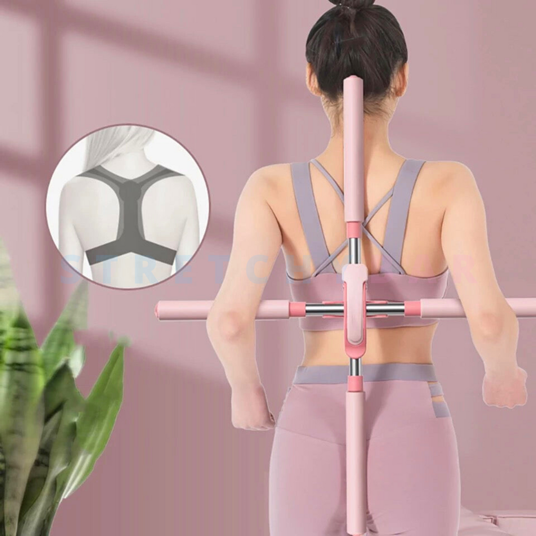 Adjustable Rod for Neck and Back Relaxation – FlexRelief Bar