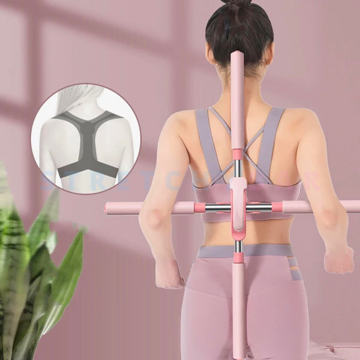 Adjustable Rod for Neck and Back Relaxation – FlexRelief Bar
