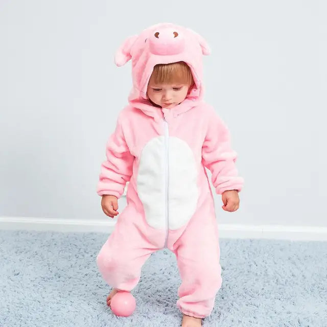 Søte dyre-baby-bodyer – SnugglePals