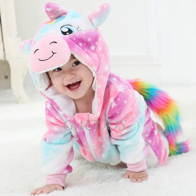 Søte dyre-baby-bodyer – SnugglePals