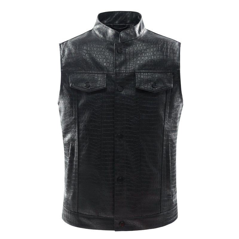 Leather Vest for Men – Viper