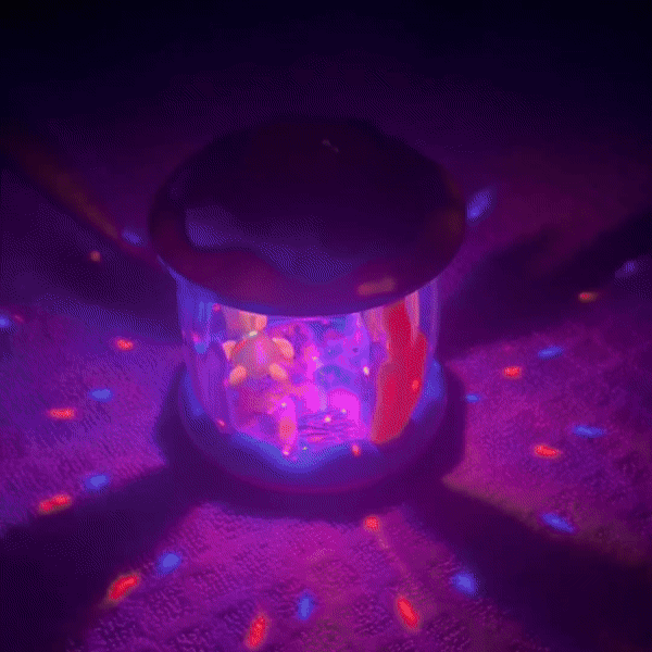 Beroligende stjerneprojektor – DreamyGlow