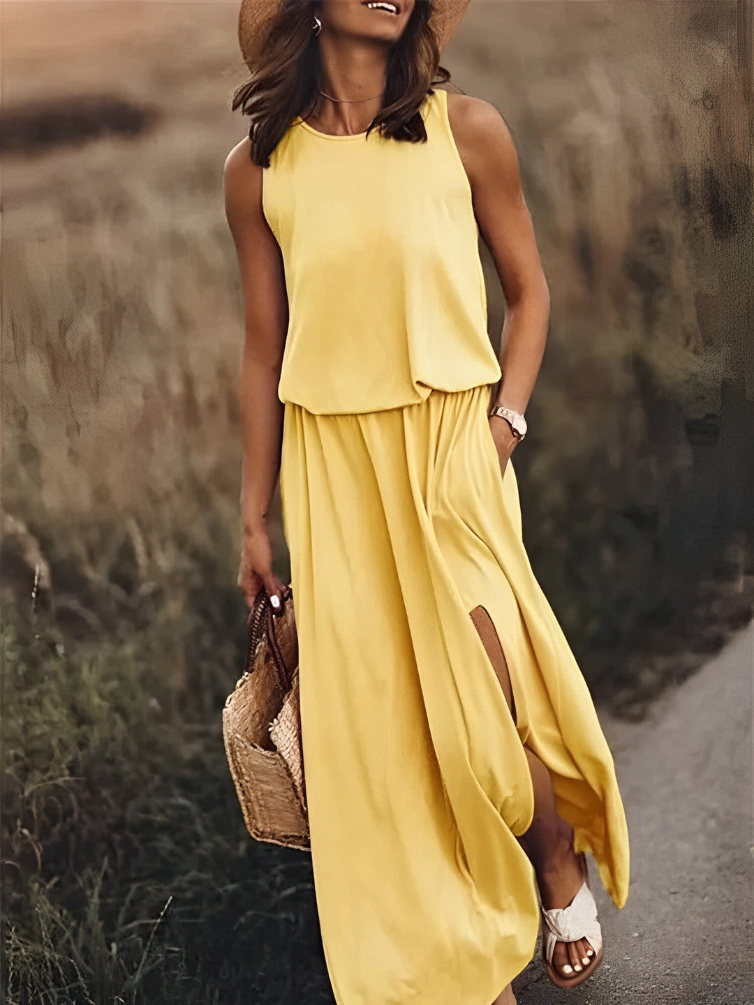Colorful Stylish Summer Dress - Sophie Richter