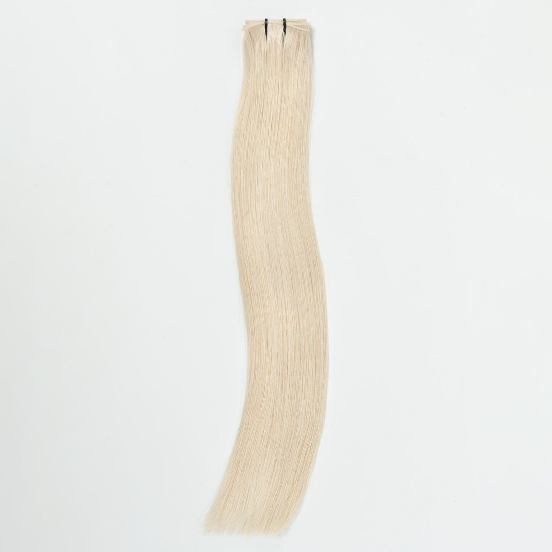 Seamless Hair Extension Strand – SilkLine (Light Ash Blonde 60B)