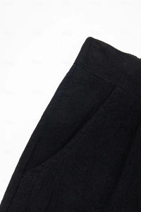 Stilvolle Leinen-Baumwoll-Herren Shorts – Mailand