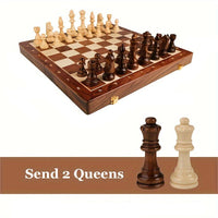 Juego de ajedrez de madera maciza Luxus – GrandRook