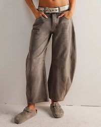Damen-Jeans im Barrel-Schnitt – Maribel Herbstedition