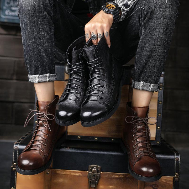 Men's classic ankle boots with modern design – Leandro