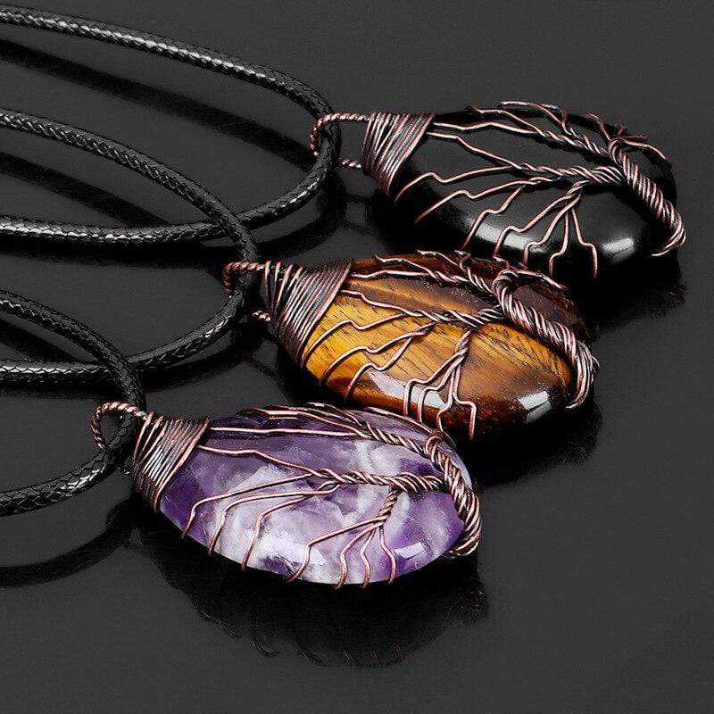 Amethyst Drop Necklace – Seraphina