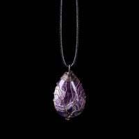 Amethyst Drop Necklace – Seraphina