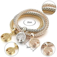 Baum-des-Lebens-armbåndsett (3-delt) – Liora