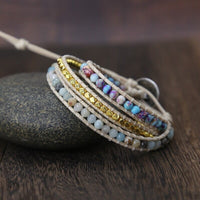 Essentielle Jaspis-Wickelarmband – Amarilis