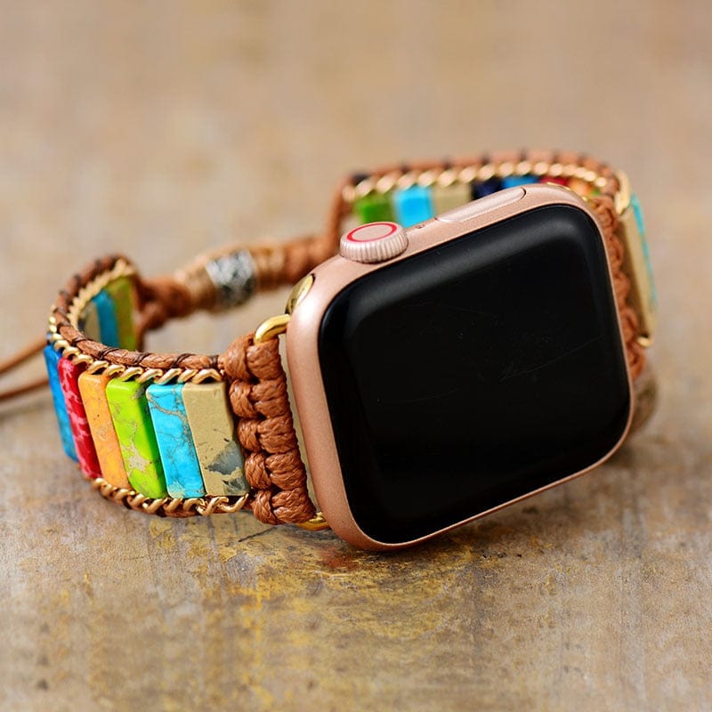 Chakra Apple Watch Wrap-armbånd – Elirion