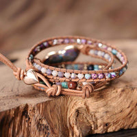 Healing Jasper Heart Wrap Bracelet – Amaris