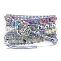 Healing Turquoise Wrap Bracelet – Amara