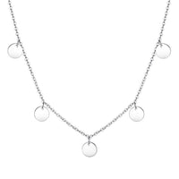 Stylish Silver Necklace - Aralyn