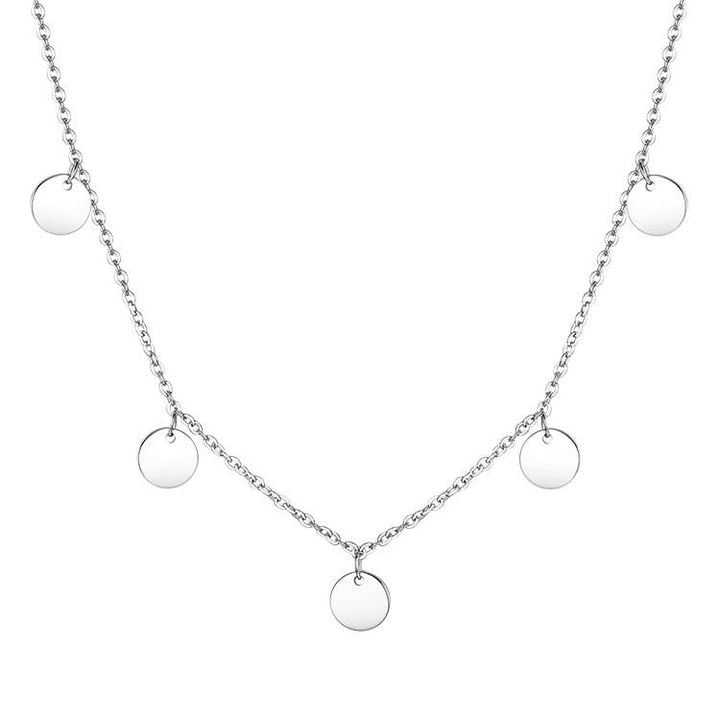 Stylish Silver Necklace - Aralyn