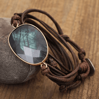 Labradorite Rope Wrap Bracelet – Lunaria