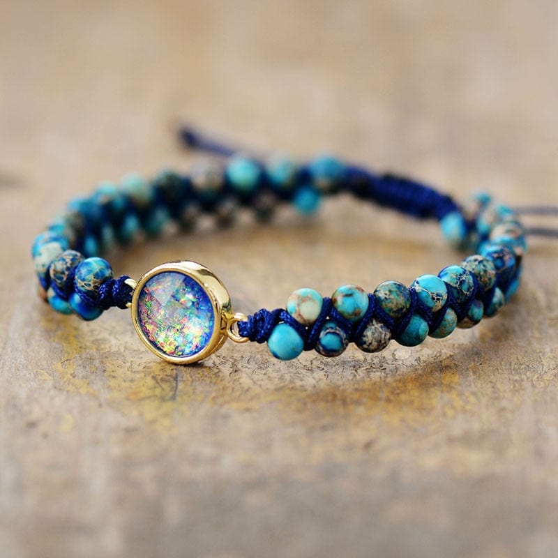Opal- og jaspisarmbånd – Thalassa