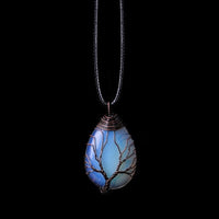 Opalite Drop Necklace – Elisia