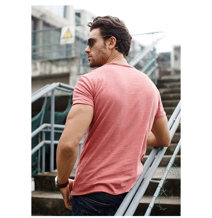 Classic Breathable Cotton Shirt for Men – Marco