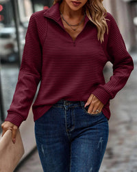 Stilfull V-hals genser for damer - Seraphina