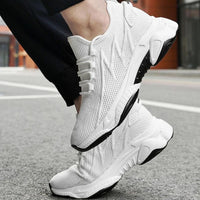 Diskrete hævende herresneakers med stil – MaxLift Boost