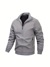 Men's jacket with stand-up collar – Sven